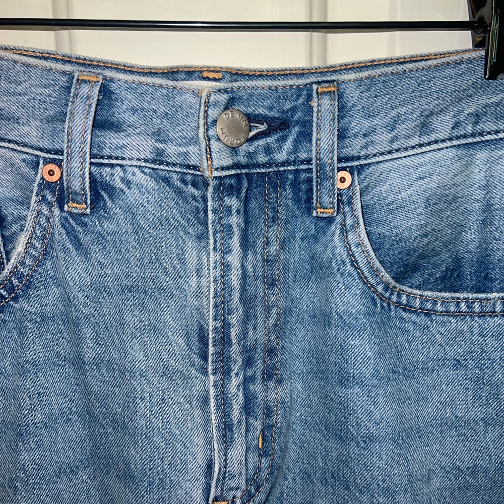 Denim Forum The 90s Vintage Jean Skirt - Picture 2 of 8